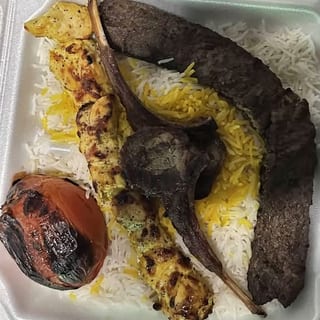 Mix grill plate